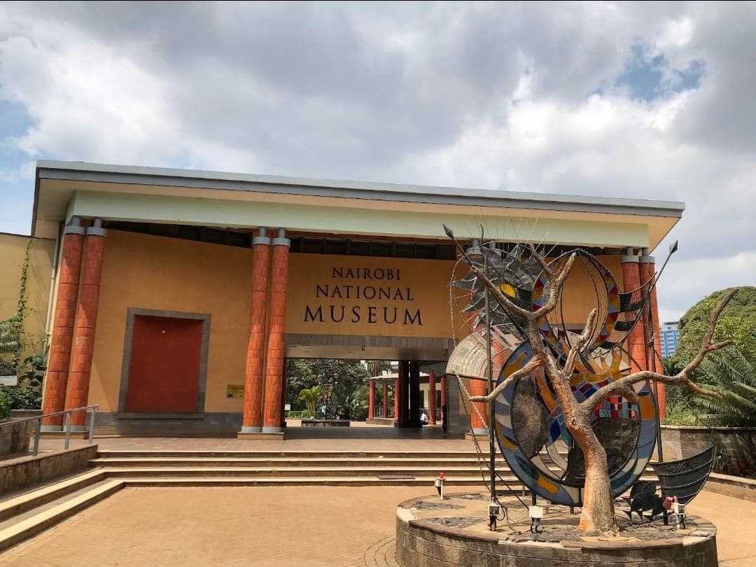 The entrance of the Nairobi National Museum