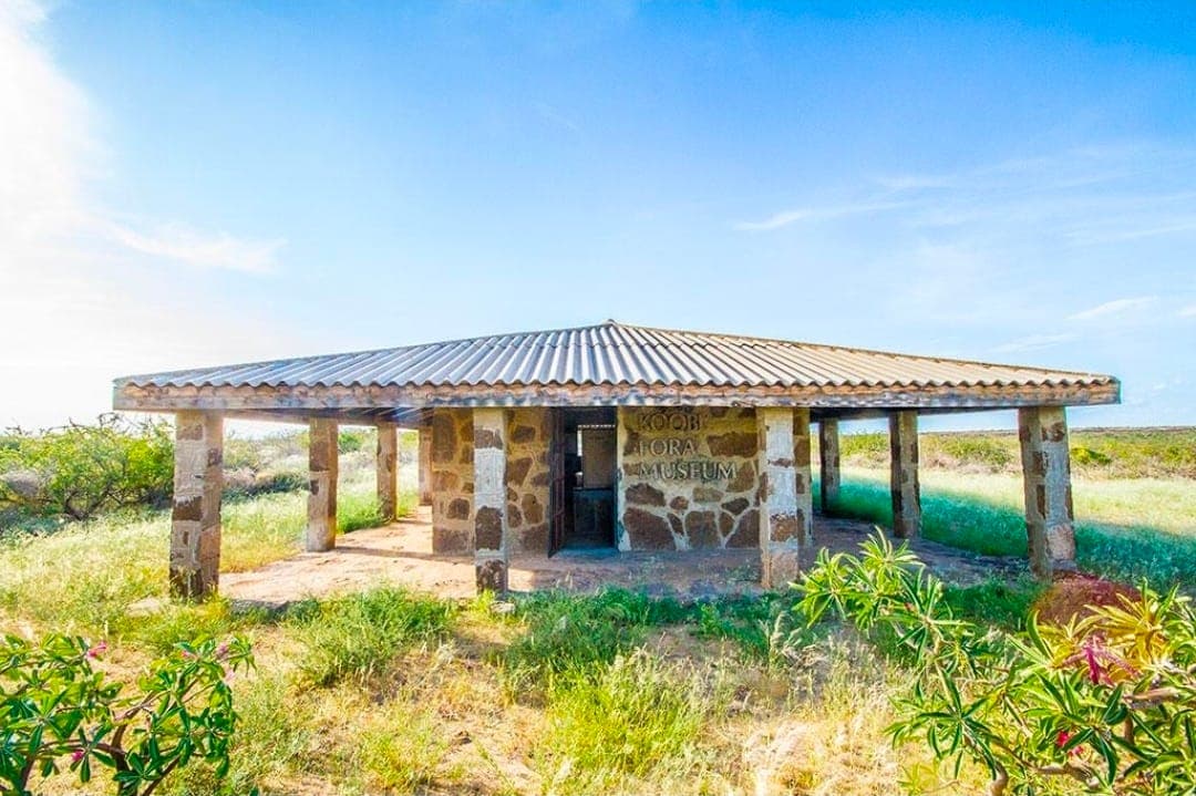 Stone museum building in Sibiloi National Park